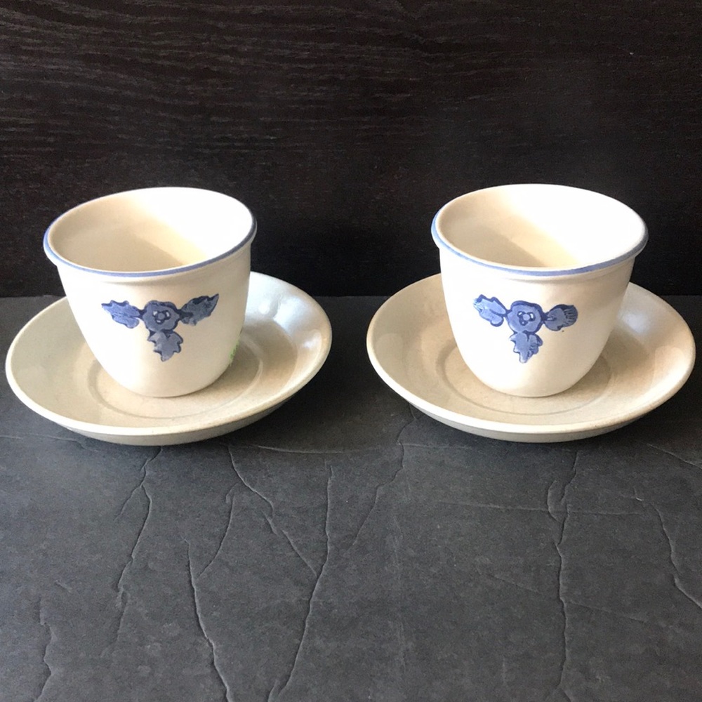 Wedgwood England two tea cup set